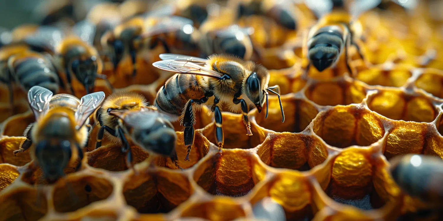 Matka pszczela w klateczce