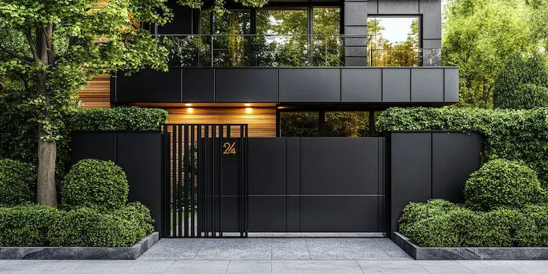 Zäune aus Polen mit montage