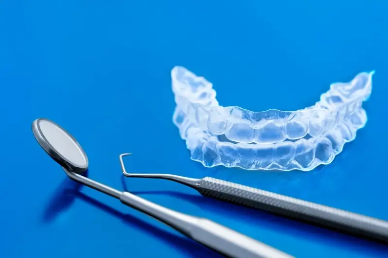 Zakonczenie leczenia nakladkami invisalign 2